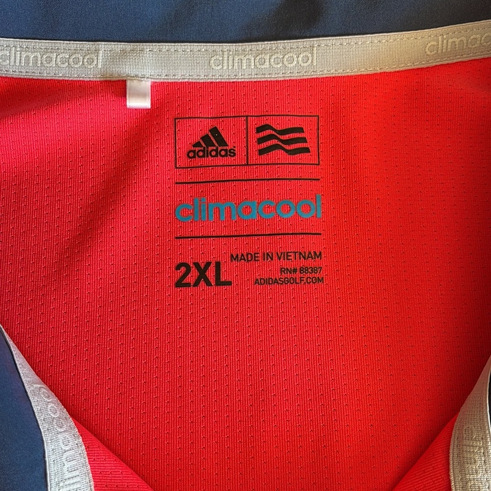 Adidas Climacool Mens s/s Polo. NWOT - Picture 3 of 7